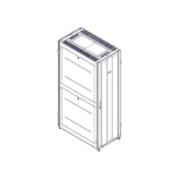 Шкаф Systeme Electric, серия Uniprom, 42U-600/1070, боковые панели 4шт, черный - фото 16
