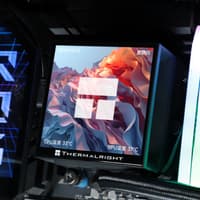 Водяное охлаждение для процессора/ Water Cooling System Thermalright Hyper Vision 360 (360mm, LED, Black, ARGB/ Fans: 3x120mm, 69CFM, 27dBA, 2150RPM/ Pump height 68mm, 6400RPM, Rad thickness 27mm/ S: 1700, 1200, 1851, 115X, 2011, 2066, AM5, AM4) - фото 19