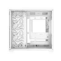 Корпус без блока питания/ Case PCCooler C3T700 ARGB WH, Midi-Tower, TG, 4x120mm ARGB, 1xUSB-A 3.0 + 1xUSB-A 2.0 + 1xUSB-C, ATX, mATX, mITX White - фото 12