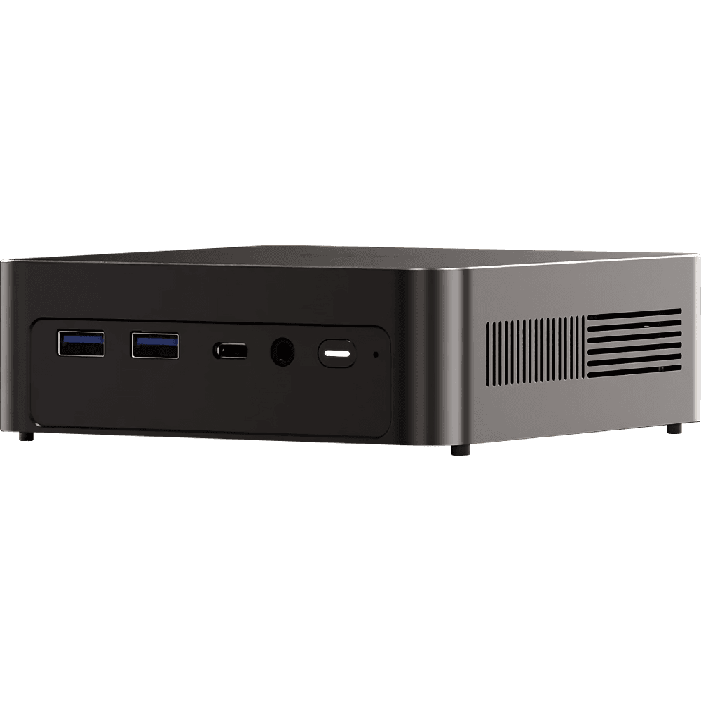 Компьютер/ Chuwi AuBox Intel Core Ultra 5 226V(2.1Ghz)/16384Mb/512PCISSDGb/Int:Intel Iris Xe Graphics/BT/WiFi/war 1y/0.865kg/Grey/Win11Pro + USB3.0*4/HDMI*1/DP*1/RJ45*1/WIFI6,BT5.2/bracket