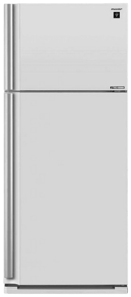 Холодильник Sharp/ Холодильник Sharp, отдельностоящий, ВхШхГ 1850х800х735 мм, объем 578 (430+148) л, No Frost, инверторный компрессор, ионизация воздуха, быстрое замораживание, быстрое охлаждение, дезодорирующая система, LED освещение, зона свежести, льдогенератор, энергоэффективность A++, цвет белый