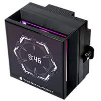 Водяное охлаждение для процессора/ Water Cooling System Thermalright Hyper Vision 360 (360mm, LED, Black, ARGB/ Fans: 3x120mm, 69CFM, 27dBA, 2150RPM/ Pump height 68mm, 6400RPM, Rad thickness 27mm/ S: 1700, 1200, 1851, 115X, 2011, 2066, AM5, AM4) - фото 3