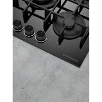 Варочная поверхность Kuppersberg/ KITCHEN RETAIL / Варочная поверхность Kuppersberg, газовая, High-Tech, 73 см, автоматический электроподжиг, газ-контроль, механическое/сенсорное управление, таймер, блокировка панели управления, конфорки Chinese SABAF, цвет черный, цвет фурнитуры черно-серебристый - фото 10