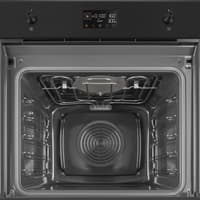 Духовой шкаф Smeg/ Духовой шкаф Smeg, 11 функций, СВЧ, пар, очистка паром, дисплей, сенсорное управление, термощуп, таймер, 4 стекла в дверце, полезный объем 68 л, цвет черный - фото 8
