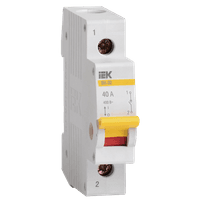 KARAT Выключатель нагрузки (мини-рубильник) ВН-32 1P 40А IEK - фото 2