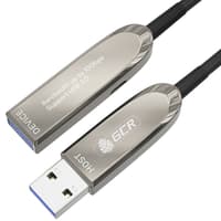 GCR PRO Удлинитель 5.0m USB 3.1 (USB 3.2 Gen 2) оптический AM/AF, 10 Гбит/с, совместим с USB 3.0 и USB 2.0 - фото 8