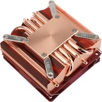 Кулер для процессора/ CPU Cooler Thermalright AXP-90 X53 Full (4-pin PWM, 38mm, Cu/Cu, 4x6mm, 1x92mm, 42.58CFM, 22.4dBA, 2700RPM, S: 1851/1700/1200/115X, AM5/AM4, orange, red) - фото 11