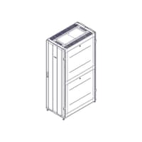 Шкаф Systeme Electric, серия Uniprom, 42U-600/1070, боковые панели 4шт, черный - фото 10