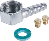 Газовая варочная панель MAUNFELD/ Газовая варочная панель MAUNFELD EGHS.32.6CS/G, домино, механическое управление, 2 конфорки, мощность конфорок 1700, 2600, электроподжиг, газ-контроль, цвет черный/стальной - фото 31