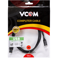 Кабель/ Кабель USB3.2 Gen2, AM->CM, 10Gbs, All Shell 1м VCOM <CU401M-1M> - фото 6