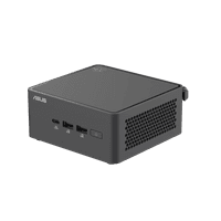 платформа для ПК/ Nettop ASUS NUC Model: NUC15CRH, Intel® Core™ 3 Processor 100U, 2xDDR5-5600 SO-DIMM supp, Intel® Graphics, Wi-Fi 7, BT v5.4, 3xUSB 3.2 Gen2, 1xUSB 2.0, 1xUSB 3.2 Gen2 Type-C + 2xT-bolt (incl. DP 2.1 and USB4), 2xHDMI 2.1, 1xRJ45 LAN, 1xDC-in, Supp:128GB~8TB M.2 2280 NVMe™PCIe®5.0 x 4 SSD or 128GB~8TB M.2 2280 NVMe™PCIe®4.0x4 SSD+128GB~2TB M.2 2242 NVMe™PCIe®4.0x4 SSD, 19VDC, 6.32A, 120W Adapter, W/O OS, ASUS LOGO, Black - фото 10