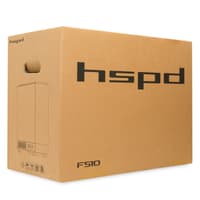 Корпус без блока питания/ Case HSPD F510, Panoramic Mid Tower, White, TG, 0.5 SPCC, 3x120mm ARGB (FNW010) ATX, mATX, mITX 180/280/160mm 1x2.5", 1x3.5", 7xPCI 2xUSB-A 3.0 356x218x467mm - фото 26