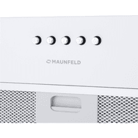 ВЫТЯЖКА MAUNFELD CROSBY SINGL 60 WHITE/ Полновстраиваемая, 60см, 850 м3, кнопочное управление, LED, площадь кухни до 30м2, опция: угольный фильтр CF140C-2шт, белая - фото 18