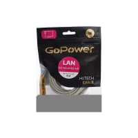 Патч-корд/ Патч-корд GoPower RJ-45 (m)-RJ-45 (m) 3.0м кат.5е ПВХ 26AWG серый в пакете (1/100) - фото 6
