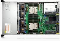 Серверная платформа/ Gooxi SR201-D12R-NV-G2 2U 12 bay server with NVME bp,based on AMD 9004 2 riser cards of PCIe5.0(X32 to x16x16) 2x rear SAS/SATA 2x rear NVME 1300W 1+1 PSU EU power cables rail kit - фото 5