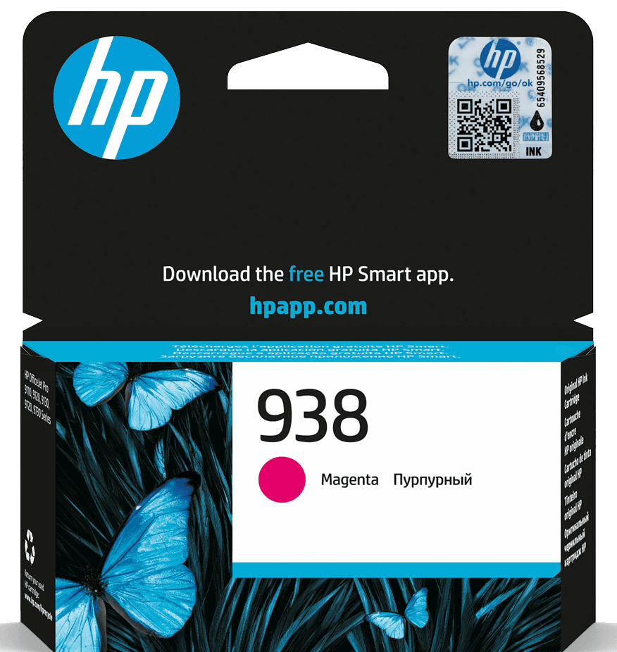Картридж/ HP Ink Cartridge 938 Magenta