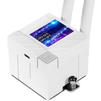 Система жидкостного охлаждения/ Water Cooling System Thermalright Core Matrix 240 Vision (240mm, LED, White, ARGB/ Fans: 2x120mm, 68.9CFM, 28.2dBA, 2000RPM/ Pump height 64.4mm, Rad thickness 27mm/ S: 1700, 1200, 1851, 115X, AM5, AM4) - фото 12