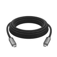 GCR PRO Кабель AOC Type-C 5.0m оптический 8K60Hz, 40Gbps, PD 60W, M/M, черный - фото 4