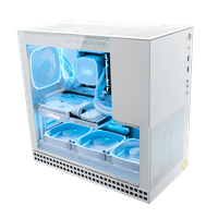 Корпус ПК без блока питания/ Case Geometric Future Model 4 King Arthur, Midi-Tower, TG, no fans, 2xUSB-A 3.0, 1xUSB 3.2 Type-C, E-ATX, ATX, mATX, mITX White - фото 9
