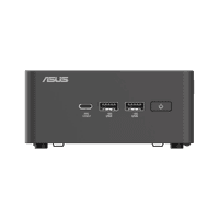 платформа для ПК/ Nettop ASUS NUC Model: NUC15CRH, Intel® Core™ 3 Processor 100U, 2xDDR5-5600 SO-DIMM supp, Intel® Graphics, Wi-Fi 7, BT v5.4, 3xUSB 3.2 Gen2, 1xUSB 2.0, 1xUSB 3.2 Gen2 Type-C + 2xT-bolt (incl. DP 2.1 and USB4), 2xHDMI 2.1, 1xRJ45 LAN, 1xDC-in, Supp:128GB~8TB M.2 2280 NVMe™PCIe®5.0 x 4 SSD or 128GB~8TB M.2 2280 NVMe™PCIe®4.0x4 SSD+128GB~2TB M.2 2242 NVMe™PCIe®4.0x4 SSD, 19VDC, 6.32A, 120W Adapter, W/O OS, ASUS LOGO, Black - фото 3