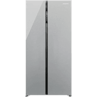 Холодильник Kuppersberg/ KITCHEN RETAIL / Отдельностоящии холодильник Side-by-Side, Габариты (ШxВxГ): 91.1х191.2х60 см, полезный объем хол. камеры: 294 л, электронное управление, Светодиодное освещение, Антибактериальный пластик, система NО FROST, цвет: серебристый - фото 2