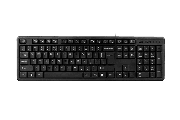 Клавиатура A4Tech KK-3 черный USB (KK-3 USB (BLACK))
