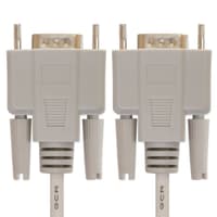 GCR PRO Кабель Premium 4.0m серый RS-232 DB9 M/DB9 M, 30AWG, экран - фото 2