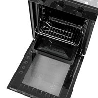 Шкаф духовой электрический MAUNFELD EOEC516B2/ 448х546х595 мм, Независимый тип установки, класс энергопотребления А, 7 основных режимов, механическое управление, двойное стекло дверцы, металлическая ручка дверцы, холодный фронт, объем 51 л, конвекция,гриль,таймер,черный цвет - фото 10