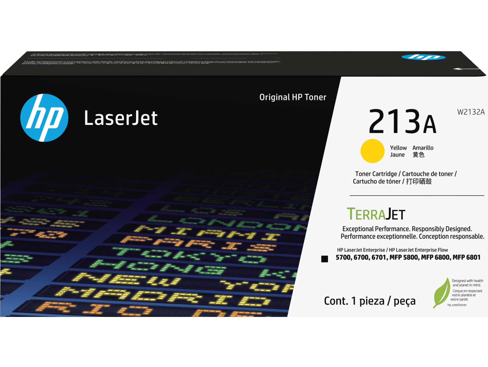 Тонер-картридж/ HP 213A Yellow Original LaserJet Toner Cartridge