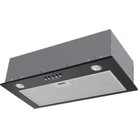 ВЫТЯЖКА MAUNFELD CROSBY SINGL 60 BLACK/ Полновстраиваемая, 60см, 850 м3, кнопочное управление, LED, площадь кухни до 30м2, опция: угольный фильтр CF140C-2шт, черная - фото 4