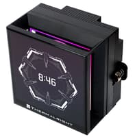 Водяное охлаждение для процессора/ Water Cooling System Thermalright Hyper Vision 360 (360mm, LED, Black, ARGB/ Fans: 3x120mm, 69CFM, 27dBA, 2150RPM/ Pump height 68mm, 6400RPM, Rad thickness 27mm/ S: 1700, 1200, 1851, 115X, 2011, 2066, AM5, AM4) - фото 4