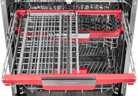 Встраиваемая посудомоечная машина Kuppersberg/ KITCHEN RETAIL / Встраиваемая посудомоечная машина Kuppersberg, количество корзин: 3, ширина 60 см, 14 комплектов, электронное управление, цифровой дисплей, отсрочка старта до 24 часов, 7 программ, 7 температурных режимов, луч на полу, использование таблеток «3 в 1», тип сушки: конденсационная, индикация наличия соли и ополаскивателя, частичная защита от протечек, самодиагностика, уровень шума 47 дБ, класс энергопотребления А++, "луч на полу" - фото 13