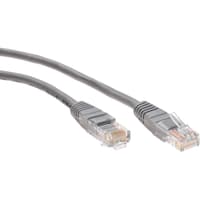 Патчкорд/ Патчкорд литой "Telecom" UTP кат.5е 1,0м серый - фото 9