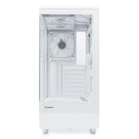 Корпус без блока питания/ Case HSPD F510, Panoramic Mid Tower, White, TG, 0.5 SPCC, 3x120mm ARGB (FNW010) ATX, mATX, mITX 180/280/160mm 1x2.5", 1x3.5", 7xPCI 2xUSB-A 3.0 356x218x467mm - фото 7