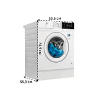 Встраиваемая стиральная машина Electrolux EWN7F447WI класс:B загрузка до 7кг - фото 8