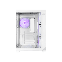 Корпус без блока питания/ Case PCCooler C3T700 ARGB WH, Midi-Tower, TG, 4x120mm ARGB, 1xUSB-A 3.0 + 1xUSB-A 2.0 + 1xUSB-C, ATX, mATX, mITX White - фото 7