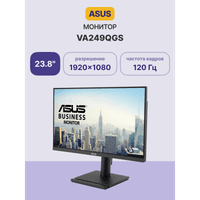 Монитор LCD 23.8" VA249QGS/ ASUS VA249QGS 23.8" IPS LCD monitor 16:9, FHD 1920x1080, 1ms MPRT, 350cd/m2, 120Hz, D-sub, HDMI, DP, USB hub (4xUSB 3.2), Speakers 2Wx2, VESA 100x100, sRGB 99%, HAS 130mm, black - фото 4