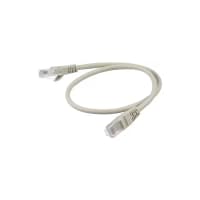 Патч-корд/ Патч-корд GoPower RJ-45 (m)-RJ-45 (m) 3.0м кат.5е ПВХ 26AWG серый в пакете (1/100) - фото 2