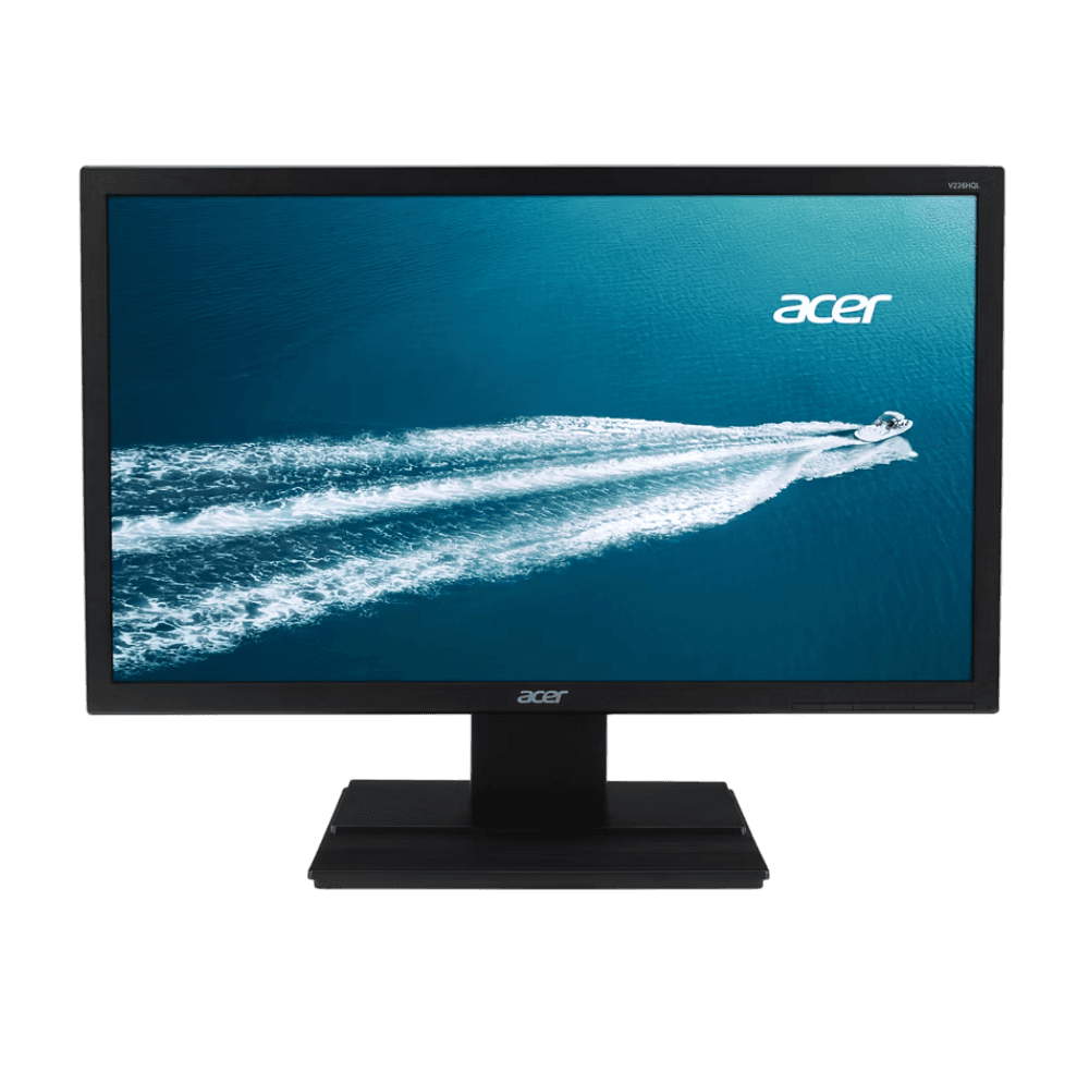 Монитор/ ACER V206QAbi 19,5'',  ZeroFrame No, Black Matt, 16:9, TN, 1600x900, 5ms, 200cd, 75Hz, 1xVGA+1xHDMI(1.4), Speakers No, sync: No, hdr: No, hadj No, DE: No, Vesa:100x100