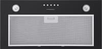 ВЫТЯЖКА MAUNFELD CROSBY SINGL 60 BLACK/ Полновстраиваемая, 60см, 850 м3, кнопочное управление, LED, площадь кухни до 30м2, опция: угольный фильтр CF140C-2шт, черная - фото 5