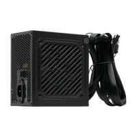 Блок питания/ Power Supply HSPD, 600W 80+ White (ATX, 2.31, Non-modular, 1x24(20+4)pin 500mm, 1xCPU 8(4+4)pin 550mm, 1xPCIe 8(6+2)pin 500mm, 1xSATA*3 400+150+150mm, 1xSATA*2 400+150mm, 1xMOLEX*2 400+150mm , Active, 120x120mm, 150x140x86mm, APFC, OVP, OPP, SCP, UVP, NLO, SIP, black) - фото 2