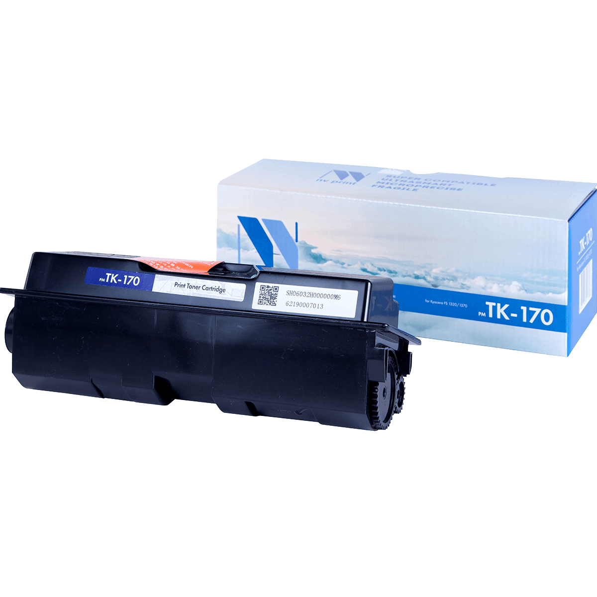 -/ Тонер-картридж NVP NV-TK-170 для Kyocera FS-1320D/ FS-1320DN/ FS-1370DN/ Ecosys P2135d/ P2135dn (7200k)