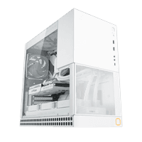 Корпус ПК без блока питания/ Case Geometric Future Model 4 King Arthur, Midi-Tower, TG, no fans, 2xUSB-A 3.0, 1xUSB 3.2 Type-C, E-ATX, ATX, mATX, mITX White - фото 1