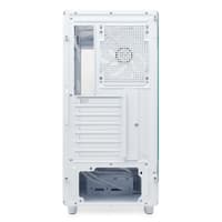 Корпус без блока питания/ Case HSPD F510, Panoramic Mid Tower, White, TG, 0.5 SPCC, 3x120mm ARGB (FNW010) ATX, mATX, mITX 180/280/160mm 1x2.5", 1x3.5", 7xPCI 2xUSB-A 3.0 356x218x467mm - фото 10