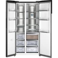 Холодильник Kuppersberg/ KITCHEN RETAIL / Отдельностоящии холодильник Side-by-Side, Габариты (ШxВxГ): 91.1х191.2х60 см, полезный объем хол. камеры: 294 л, электронное управление, Светодиодное освещение, Антибактериальный пластик, система NО FROST, цвет: серебристый - фото 3