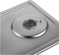 Газовая варочная панель MAUNFELD/ Газовая варочная панель MAUNFELD EGHS.32.6CS/G, домино, механическое управление, 2 конфорки, мощность конфорок 1700, 2600, электроподжиг, газ-контроль, цвет черный/стальной - фото 13