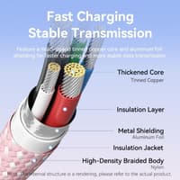 Кабель Vention USB 2.0 CM/CM - 2м. Чёрный 5А PD240W, шт. - фото 7