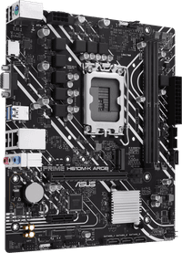 Материнская плата ASUS PRIME H610M-K D4 ARGB LGA1700 mATX 2xDDR4 PCIEx16 PCIEx1 M.2 HDMI GLAN - фото 3