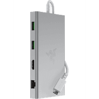 Док-станция Razer USB-C Dock - Mercury White/ Razer USB-C Dock - Mercury White - фото 2