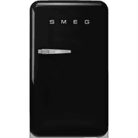 Холодильник SMEG/ Холодильник SMEG, отдельностоящий, стиль 50-х, однокамерный, внутренняя морозильная камера, объем 122 л, стандартный компрессор, энергоэффективность D, цвет черный - фото 2